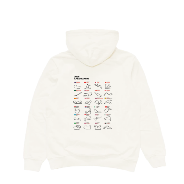 Producto - Buzo cremita Pistas 2026