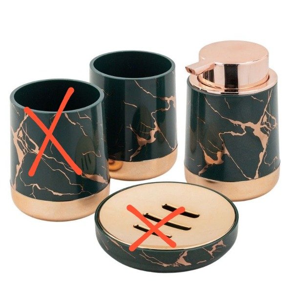 Producto - SET X2 BAÑO TY-6006