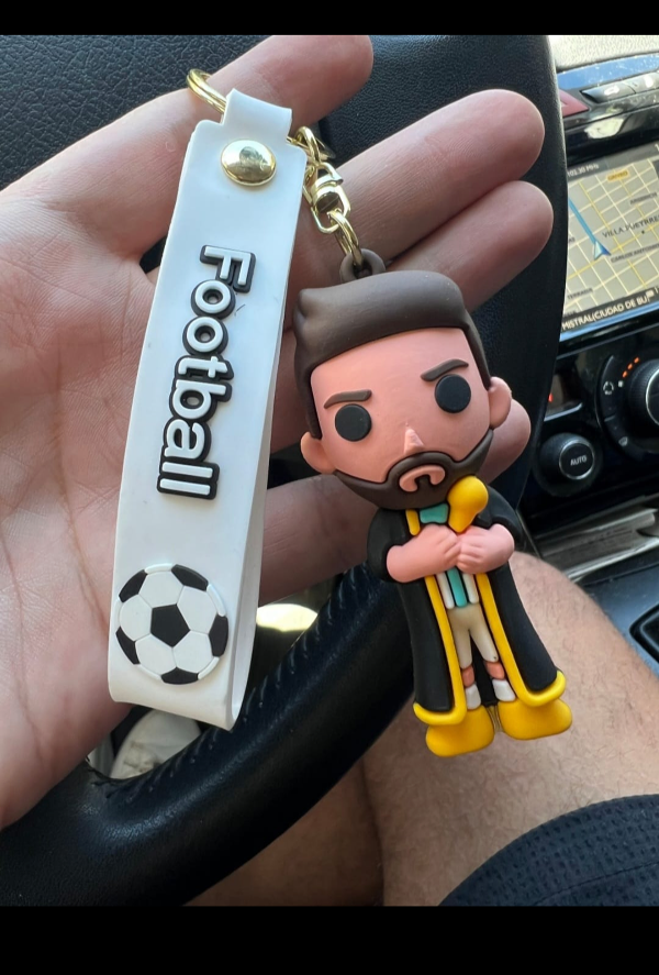 Producto - Llavero Messi bata