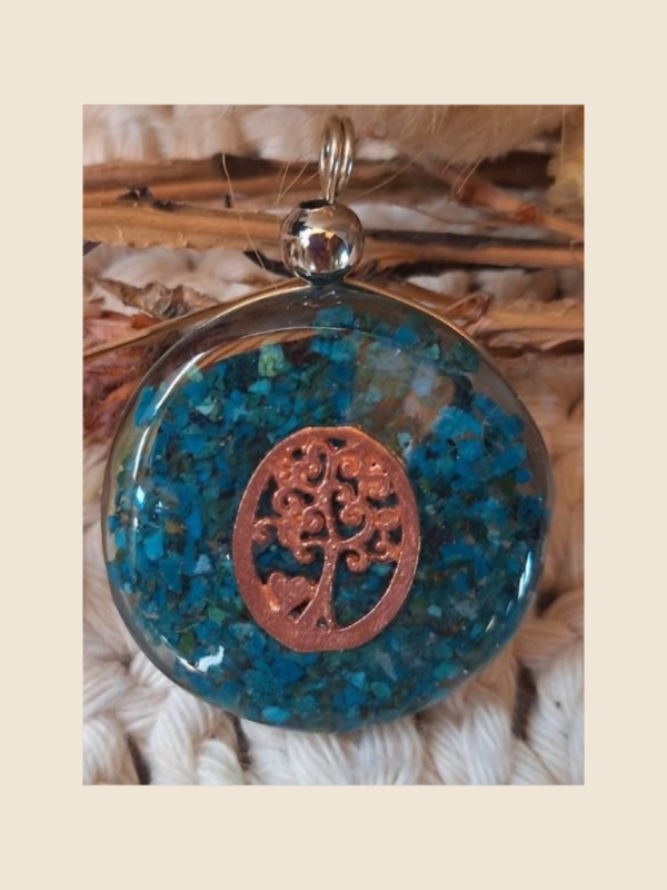 Producto - Dije salud cuarzo verde