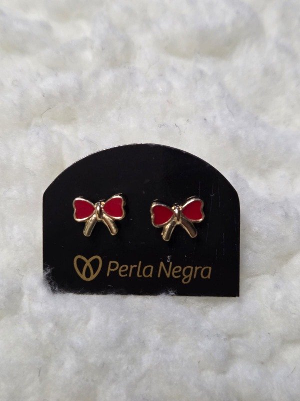 Producto - Aritos moño rojo