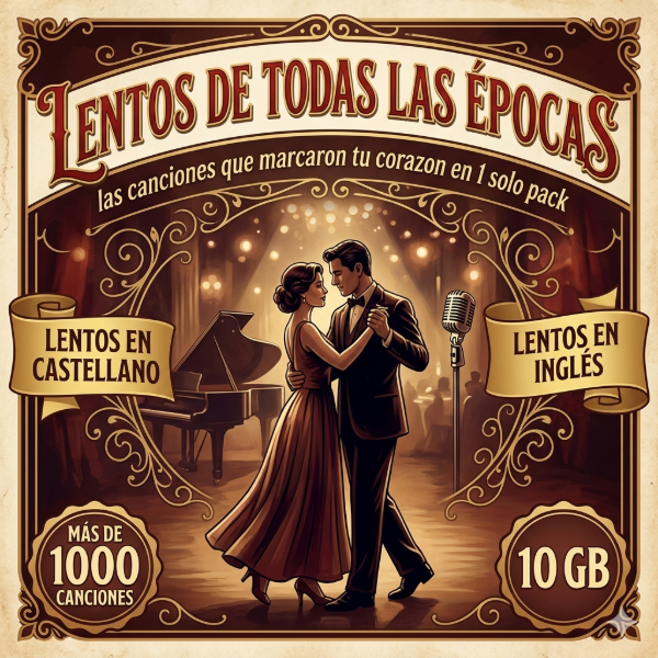 Producto - Pack Lentos Todas las Epocas Ingles y Español