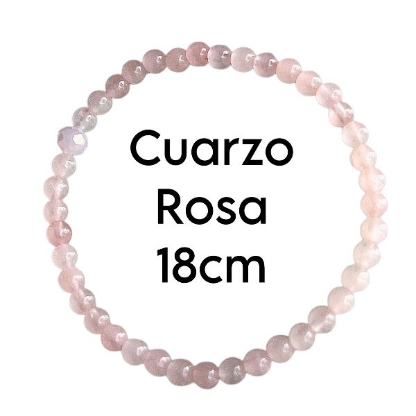 Producto - Pulsera de cuarzo rosa