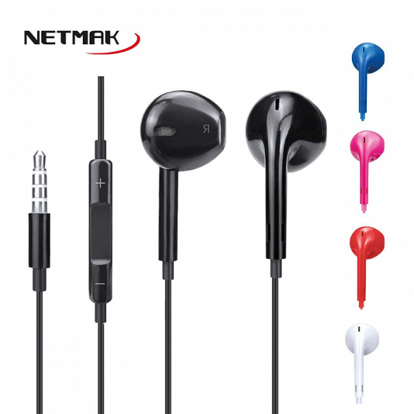 Producto - AURICULAR NETMAK IN-EAR NM-UR70