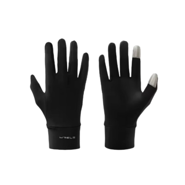 Producto - Guantes con frisa/ Running Wrels Negro