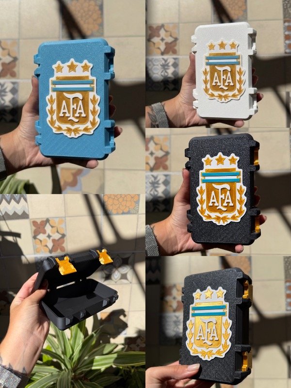 Producto - Caja grande Para Figuritas del Mundial FIFA 2026 AFA (varios colores)