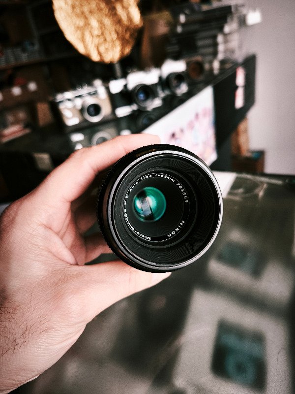 Producto - NIKON MICRO-NIKKOR 55MM F3.5 MODIFICADO AI - 1