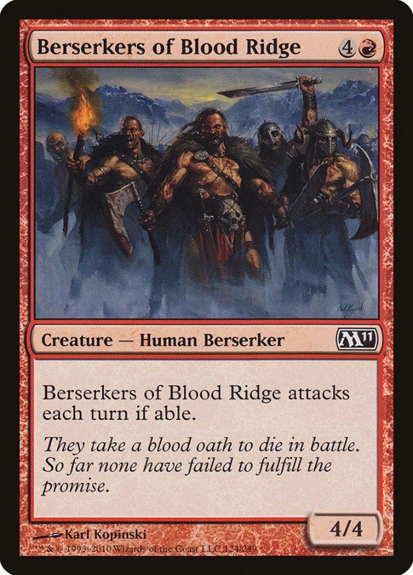Producto - Berserkers of Blood Ridge  Magic 2011