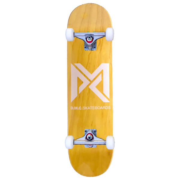 Producto - Skate Profesional Tabla DMC Completo - Full Logo Amarillo B - ENVÍO GRATIS