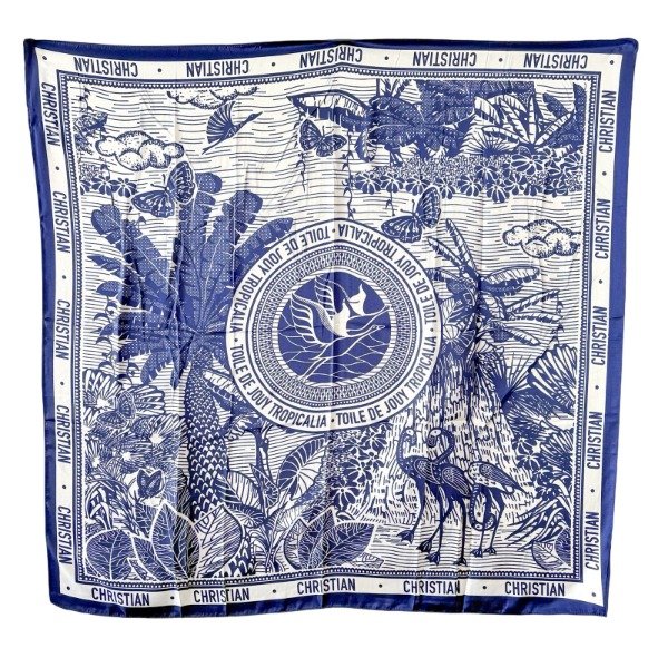 Producto - Maxi Pañuelo Tropicalia Blue
