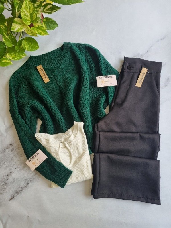 Producto - Palazo sastrero negro