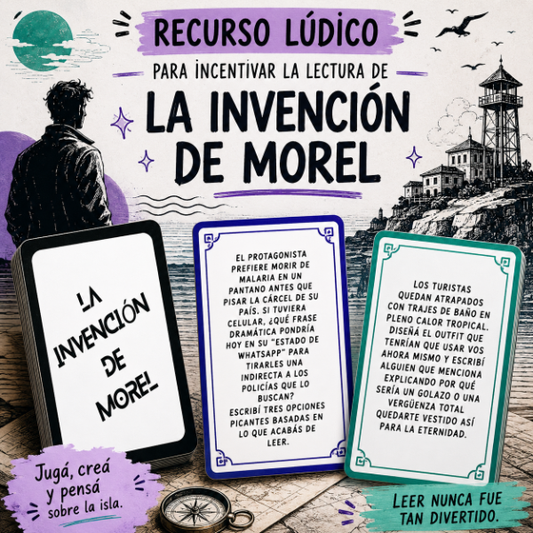 Producto - Kit Gamificado: La invención de Morel (+ Cortázar y Los Simpson)