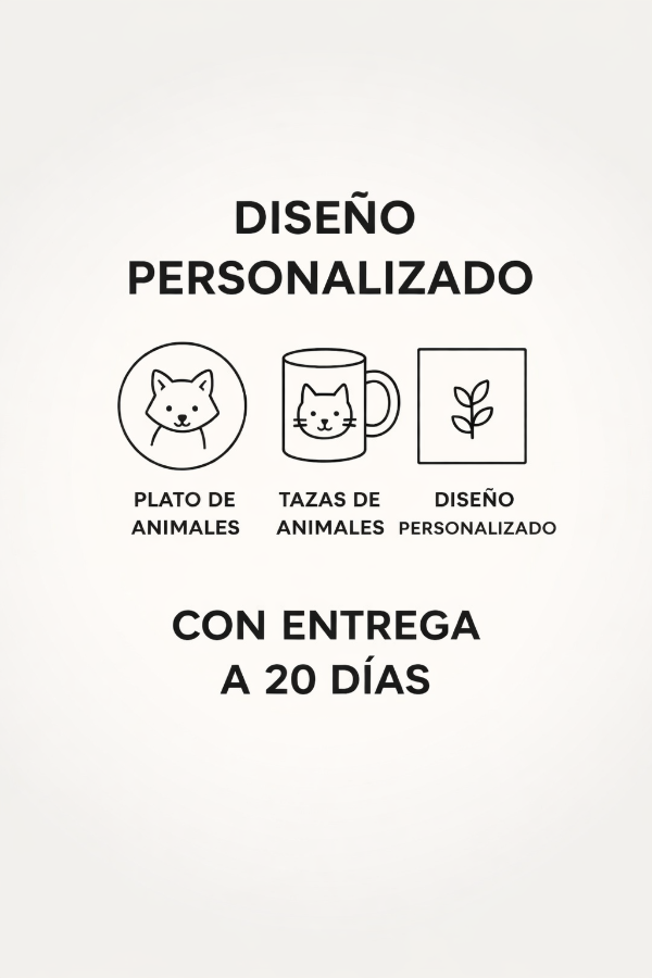 Producto - Diseño personalizado -entrega prioritaria 20 días-
