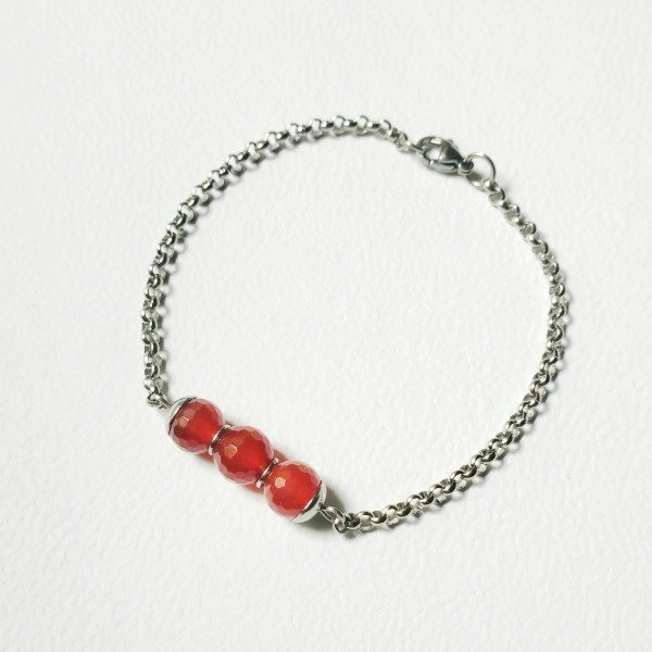 Producto - PULSERA CORNALINA