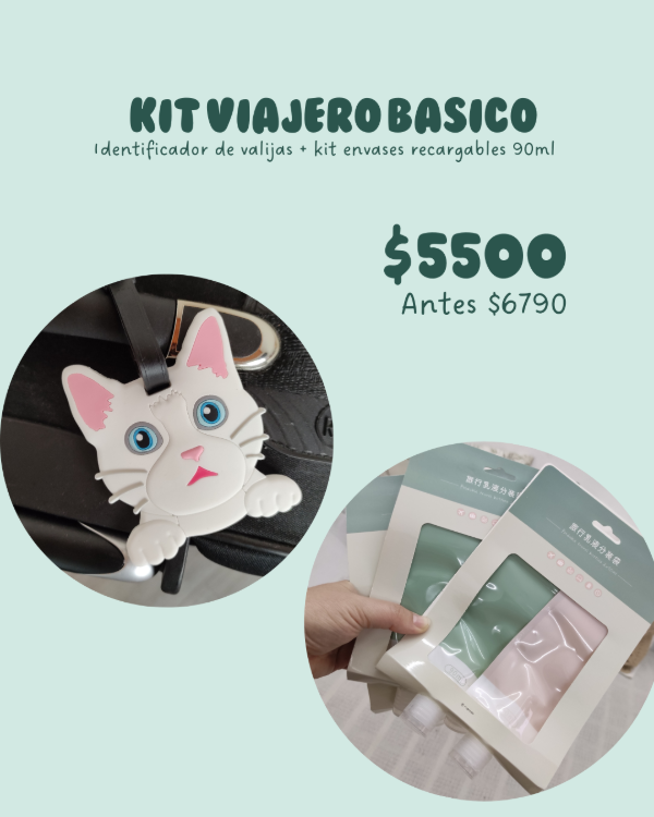 Producto - KIT VIAJERO BÁSICO