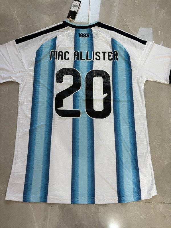Producto - ARG Local Mundial 2026 Version jugador 20 Mac Allister