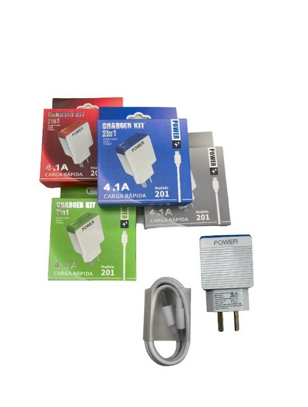 Producto - CG194 CARGADOR CARGA RAPIDA 2 EN 1 POWER 4.1A