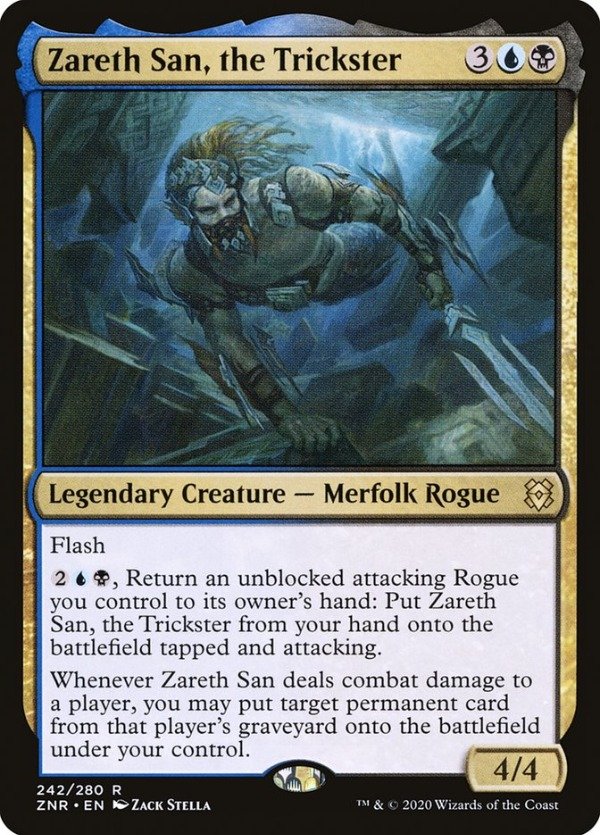 Producto - Zareth San, the Trickster #242  Zendikar Rising