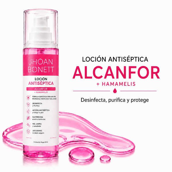 Producto - Locion  ANTISEPTICA CON ALCANFOR - 0