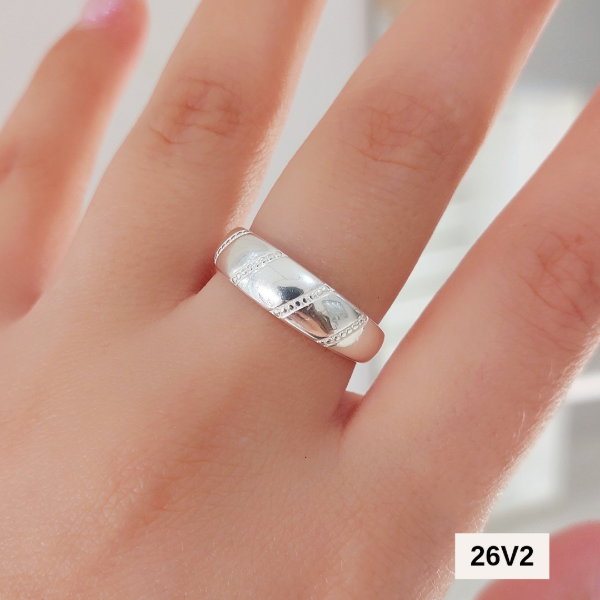 Producto - Anillo ancho macizo 4 líneas
