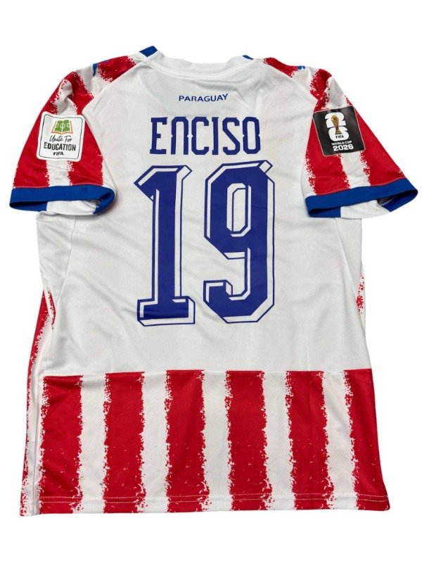 Producto - Paraguay local 2026 Version Hincha - 19 Enciso Matchday vs Francia - 1