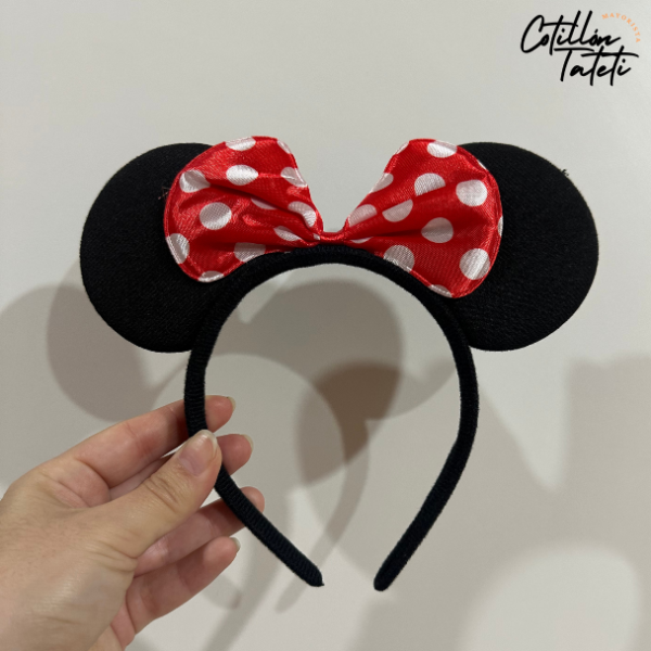 Producto - VINCHA MINNIE CON MOÑO