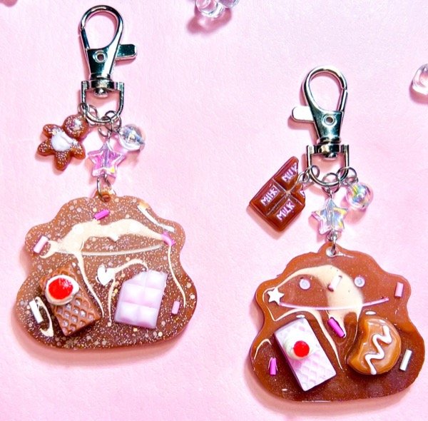 Producto - Llavero Ditto Chocolate y Crema