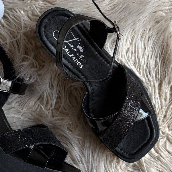 Producto - Zapatos Glitter Negro - 2