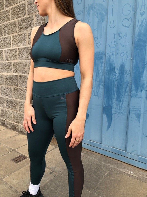 Producto - Calza larga brennda verde botella (sin falla)