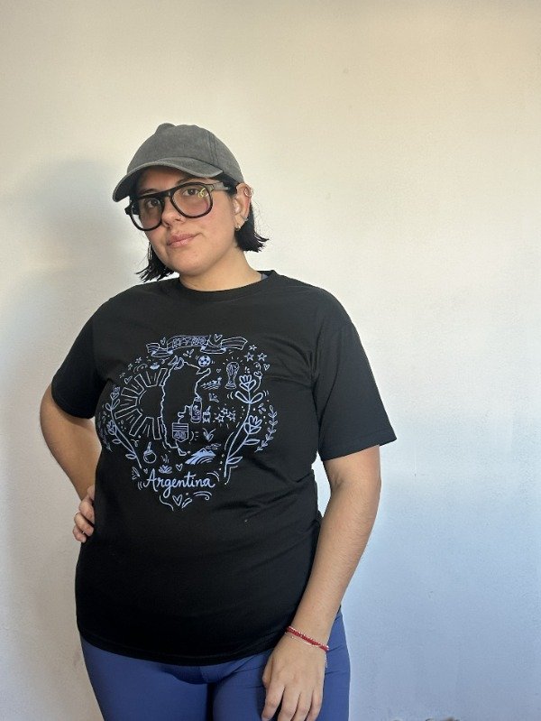 Producto - REMERA PASIÓN NEGRA