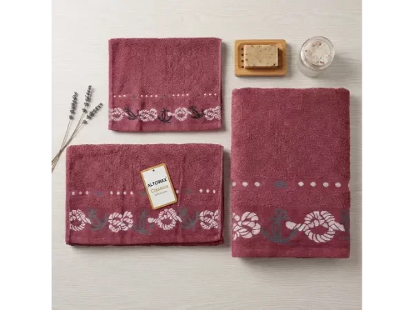 Producto - ST - Set de 3 Piezas ToallÓn + Toalla de Rostro + Toallita de Mano