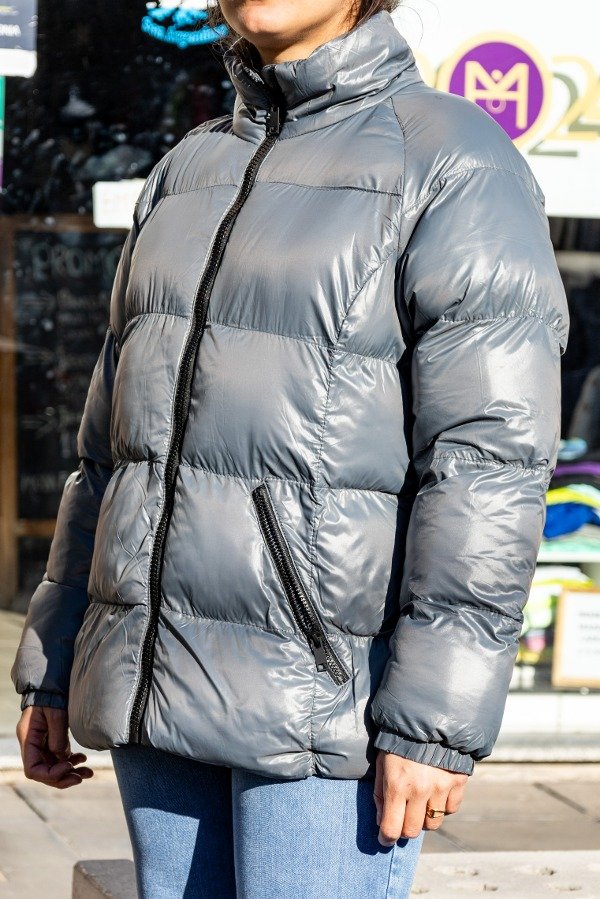 Producto - campera Puffer Cierre diente de perro