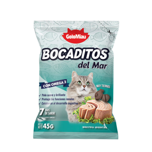 Producto - Bocaditos del Mar GoloMiau x 45g