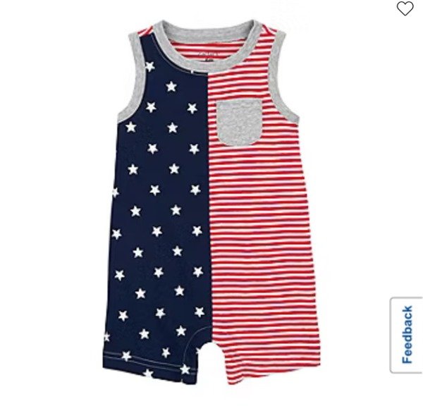 Producto - Carter's. Romper musculosa estrellas