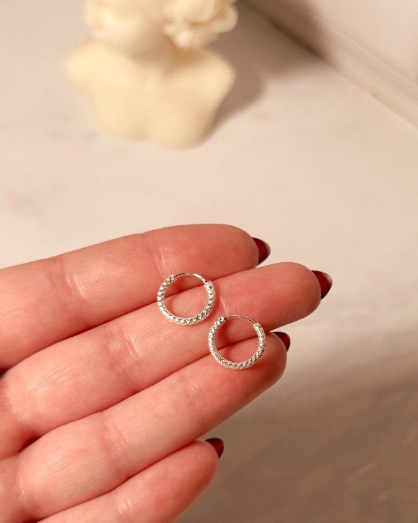Producto - Argollas labradas 1,2 cm
