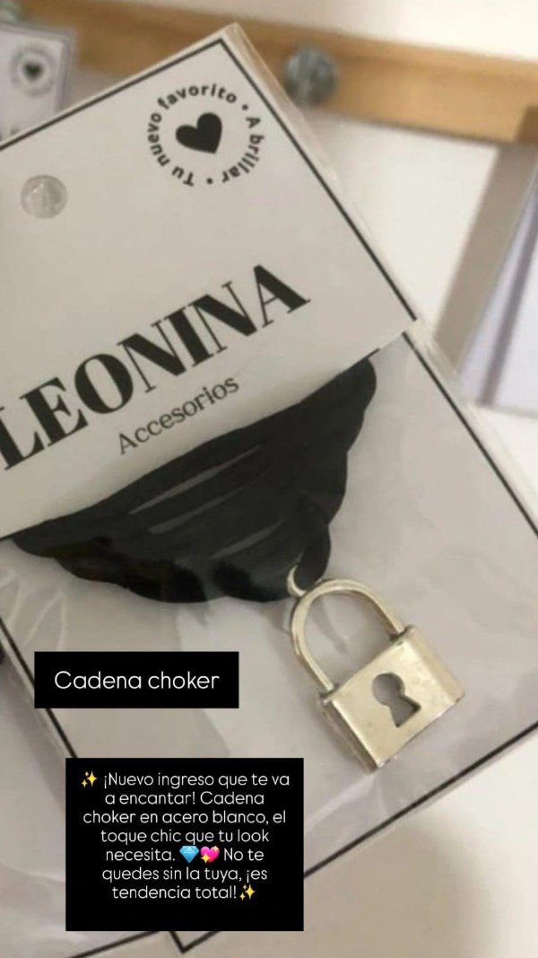 Producto - Cadena choker