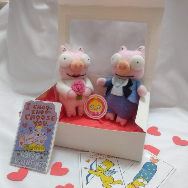 Producto - cerditos San valentin