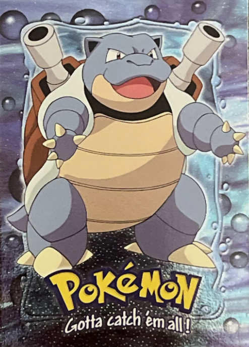 Producto - 1999 Black Topps Movie Evolution: Blastoise [HOLO] #E9