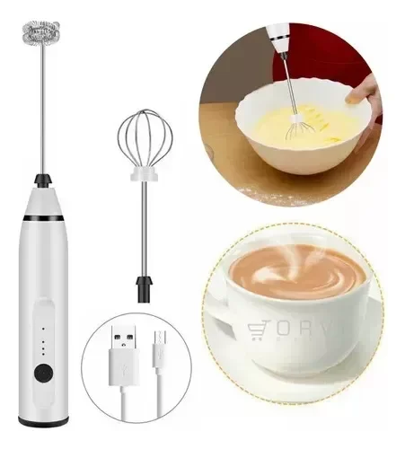 Producto - Batidor Espumador de Cafe y huevos Recargable