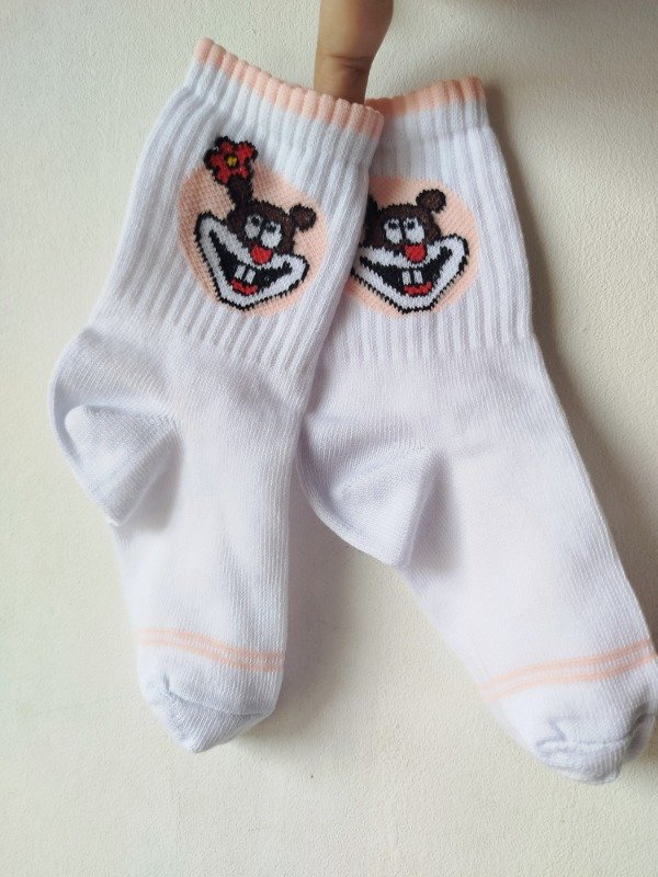 Producto - Tenis kids ardillita borde rosa