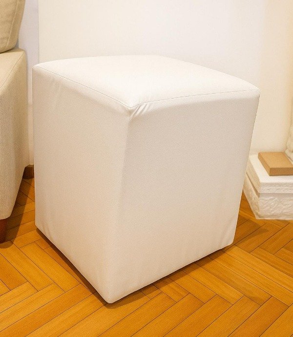 Producto - PUFF 40X40X50 BLANCO