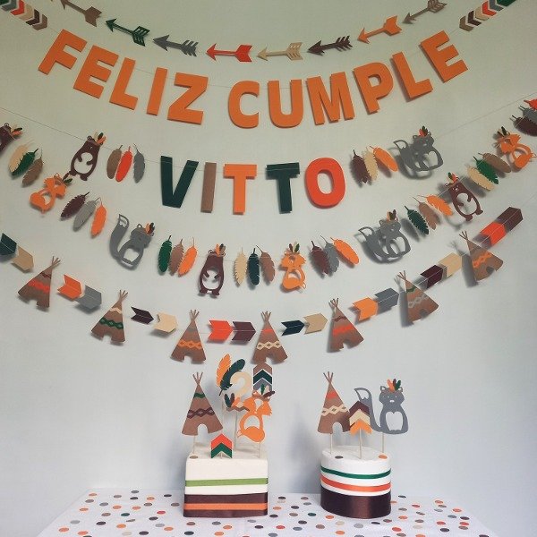 Producto - kits Animalitos Nórdicos - con plumitas.
