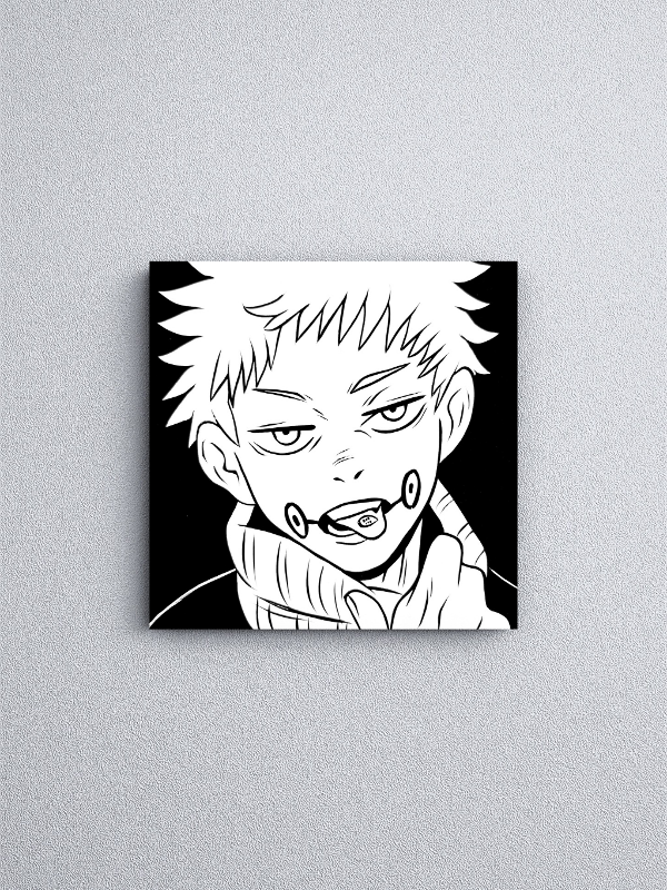 Producto - Cuadro Inumaki Toge -Jujutsu kaisen- (12x12cm)