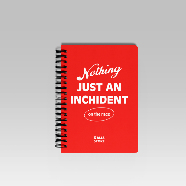 Producto - Cuaderno A5 Charles Leclerc inchident