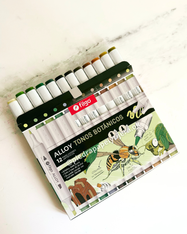 Producto - Marcadores Filgo alloy botanicos