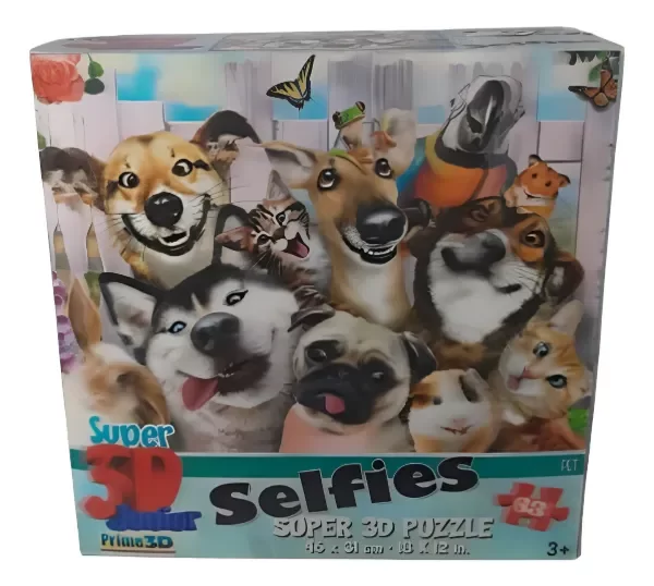 Producto - Howard Robinson Pet Selfies Rompecabezas 3d 150 Piezas
