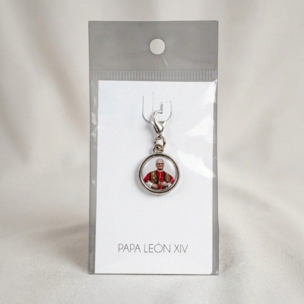 Producto - MEDALLITA PAPA LEON XIV (SALVE REGINA)