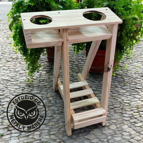 Producto - MesitaMatera de Madera