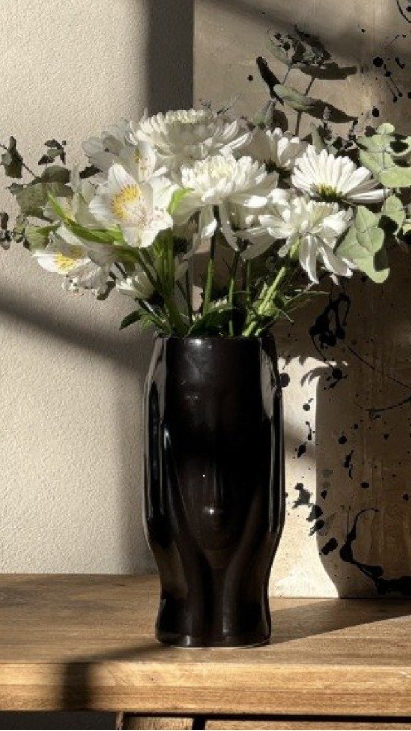 Producto - Florero Pisco Negro