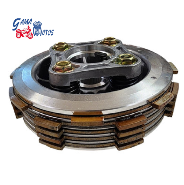 Producto - Centro y Tapa Canasta Embrague Honda 150 Xr con discos y separadores